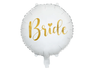Fóliový balón Bride to be zlatý 45cm