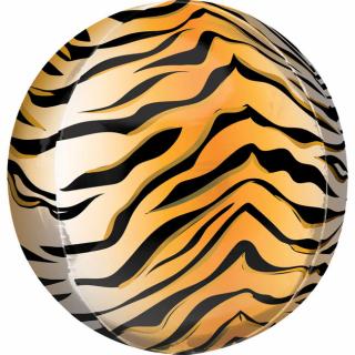 Fóliový balón orbz Tigrie pruhy 40cm