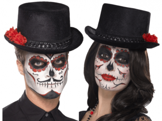 Klobúk Day of the Dead s ružami unisex