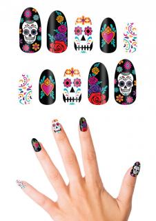 Nalepovacie nechty Day of the Dead 10ks