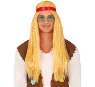 Pánska parochňa Hippie blond