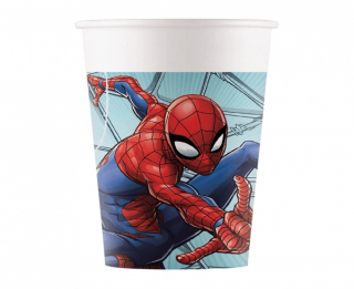 Papierové poháre Spiderman Team Up 200ml 8ks