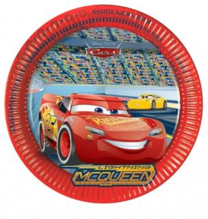 Papierové taniere Cars 23cm 8ks