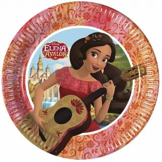 Papierové taniere Elena z Avaloru 23cm 8ks