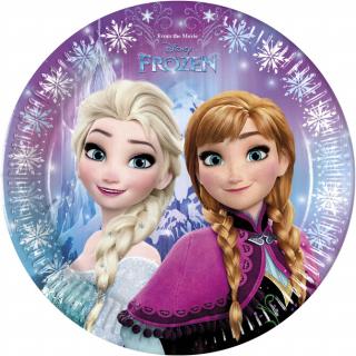 Papierové taniere Frozen 23cm 8ks