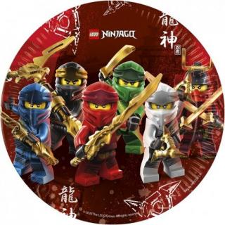 Papierové taniere Lego Ninjago 23cm 8ks