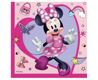 Servítky Minnie Mouse 33x33cm 20ks