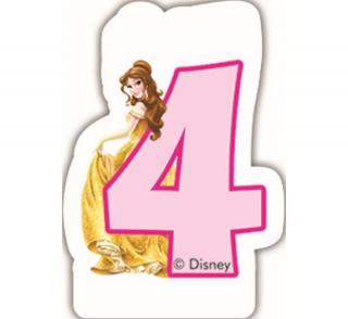 Sviečka 4 Disney Princezné