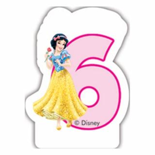 Sviečka 6 Disney Princezné