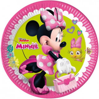 Tanierik veľký Minnie Mouse 23cm 8ks