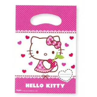 Taštičky na darčeky Hello Kitty 6ks