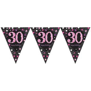Vlajočky 30 Pink Diamonds 400cm