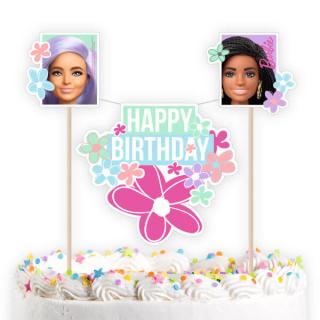 Zápich na tortu Barbie Happy Birthday