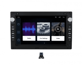 OSSURET Autorádio s dotykovou obrazovkou a Androidom pre VW Passat B5 B5,5, Transporter T4, T5, Lupo, Sharan, Polo, Jetta, Golf IV 4, GPS navigácia…