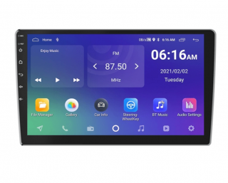 PODOFO 9  univerzálne autorádio Android 11, Wifi Gps Usb , Android rádio s Gps navigáciou, Handsfree Bluetooth, Usb