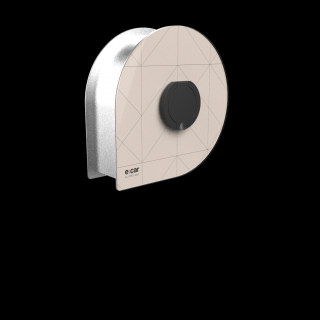 WALLBOX Single s integrovanou zásuvkou - BASIC Farba: Kašmír