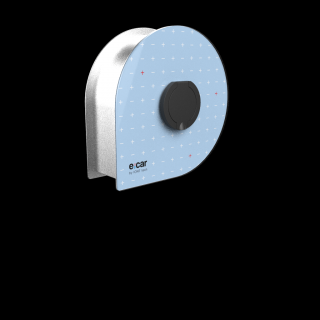 WALLBOX Single s integrovanou zásuvkou - BASIC Farba: Modrá