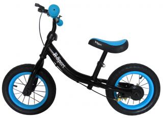 Detské bicyklové odrážadlo R3 Farba vozidla: Modro-čierna