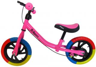 Detské bicyklové odrážadlo R6 Farba vozidla: Ružová