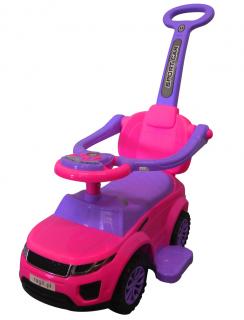 Detské odrážadlo 3v1 Rover Farba vozidla: Ružová