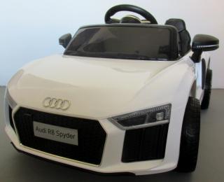 Elektrické auto Audi R8 s licenciou - biele