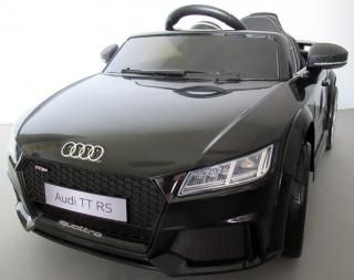 Elektrické auto AUDI TT s licenciou - čierne