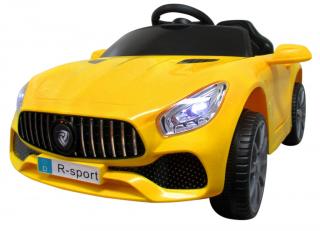 Elektrické auto CABRIO B3 - žlté
