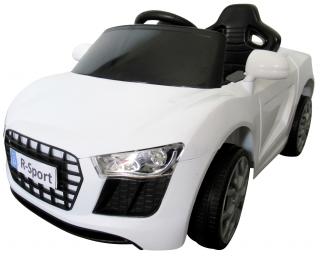R-SPORT Elektrické autíčko AA4 nosnosť do 25 kg Farba vozidla: Biela