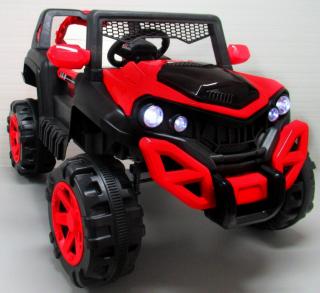 R-SPORT Elektrické autíčko JEEP X8 4x4, funkcia hojdania, MP3, USB, AUX, do 30 kg Farba vozidla: Červená