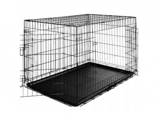 Skladacia klietka pre psa - S, 60x45x51 cm