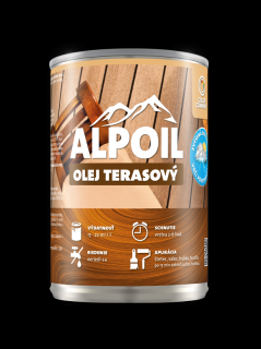 ALPOIL Olej terasový Balenie: 0,5 l