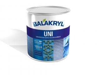 Balakryl UNI Mat Farba: 0250 palisander, Balenie: 2,5 kg