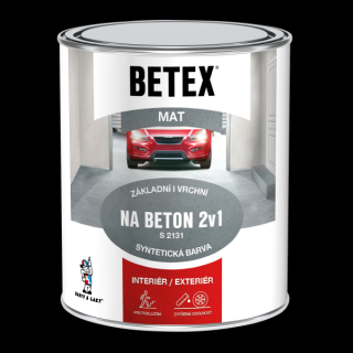 BETEX 2v1 na betón základná a vrchná farba na betón S2131 5kg