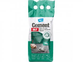 HET Cement biely 1kg