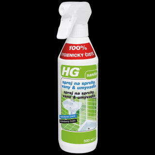 HG sprej na sprchy, vane & umývadlá 500ml