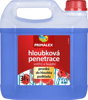 Primalex HĹBKOVÁ penetrácia Balenie: 3 l