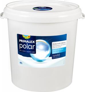 Primalex Polar biely  + od 15 kg balenia darček maliarska sada (valček, mriežka, páska, fólia) Balenie: 40 kg