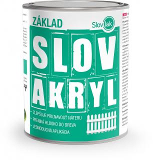 Slovakryl Profi Základ 0100 Biely 0,75kg