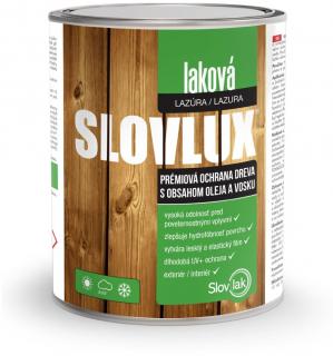 Slovlux Laková lazúra Farba: Červený smrek, Balenie: 0,7 l