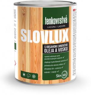 Slovlux Tenkovrstvá lazúra Farba: Borovica, Balenie: 0,7 l