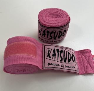 Bandáže Katsudo 4,5M - ružové (Bandáže Katsudo 4,5M - ružové)