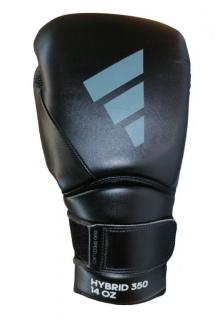 Boxerské rukavice - Adidas - Hybrid  350 - čierna/šedá (Boxerské rukavice - Adidas - Hybrid 350 - čierna/šedá)