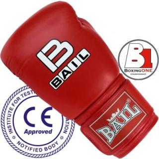 Boxerské rukavice - BAIL - Leopard - červené (Boxerské rukavice - BAIL - Leopard - červené)