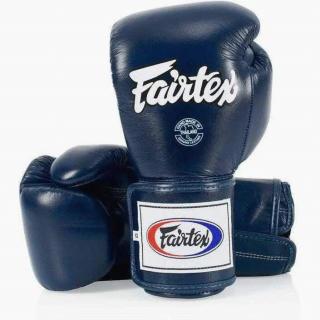 Boxerské rukavice - Fairtex - BGV5 - Super Sparring Locked Thumb - modré (Boxerské rukavice - Fairtex - BGV5 - Super Sparring Locked Thumb - modré)