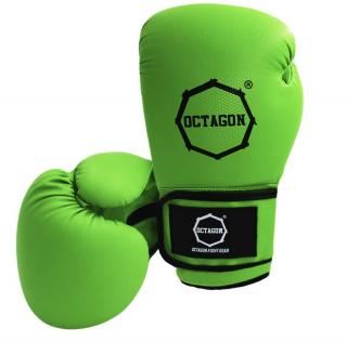 Boxerské rukavice - Octagon - Kevlar - zelené (Boxerské rukavice - Octagon - Kevlar - zelené)