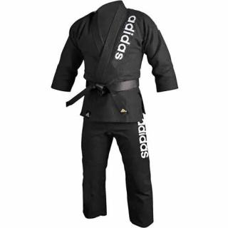 Kimono BJJ - Adidas - Rio Cut - čierne (Kimono BJJ - Adidas - Rio Cut - čierne)