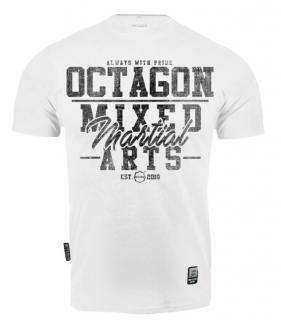 Octagon Tričko - MMA - White (Octagon Tričko - MMA - Biela)