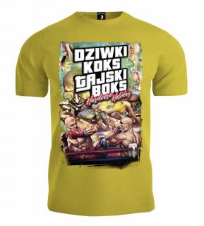 Public Enemy - T-shirt - Dziwki Koks Tajski Boks 2 - Yellow (Public Enemy - T-shirt - Dziwki Koks Tajski Boks 2 - Žltá)