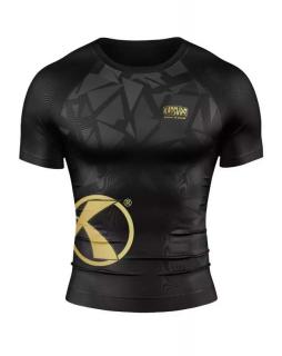 Rashguard - Katsudo - čierno/zlatý (Rashguard - Katsudo - čierno/zlatý)