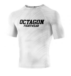 Rashguard krátky rukáv - Blast - biely (Rashguard krátky rukáv - Blast - White)